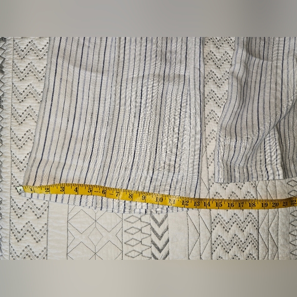 NWT Madewell The Zoe Striped Wide-Leg 100% Linen Pants Sz 6 - Picture 6 of 10